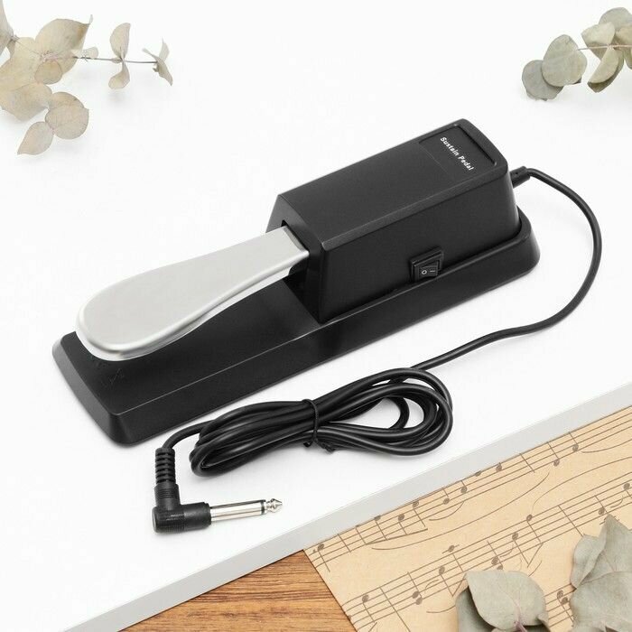 Педаль сустейна Music Life для пианино, 8х25х7.5 см, металл, пластик