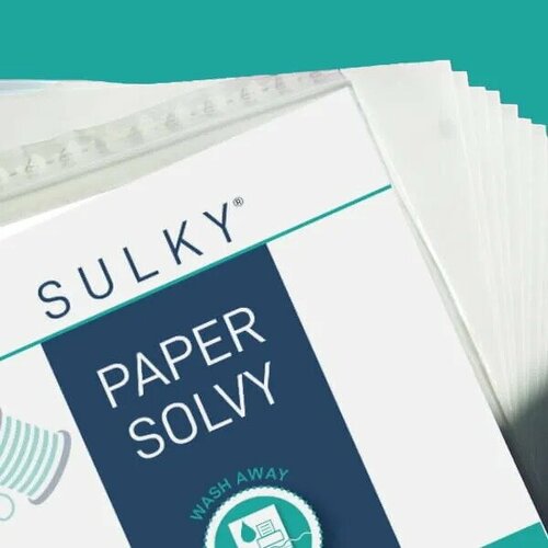 Бумага водорастворимая Gunold SULKY PAPER SOLVY, размер 21*6*28 см