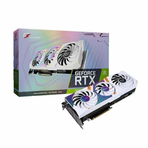 Видеокарта Colorful iGAME RTX 3060 Ultra W OC 12 GB видеокарта colorful igame rtx 3060 ultra w oc 12 gb