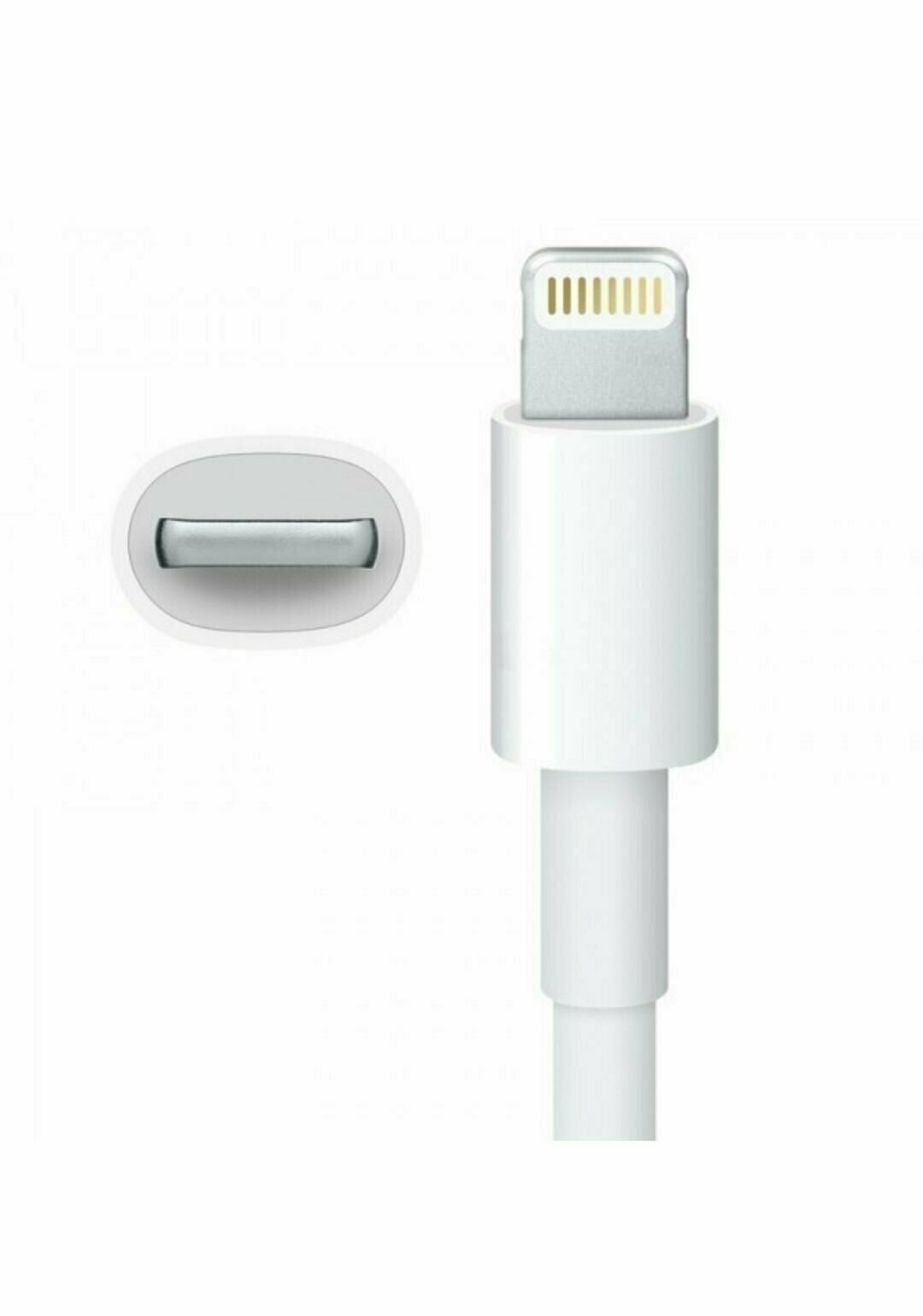 Кабель USB-Lightning MFI для Apple iphone/ipad/ipod с оригинальным чипом E75 Foxconn 2 метр белый