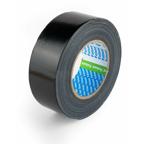 Duct tape глянцевый Folsen Gloss 48мм х 50м, Чёрный