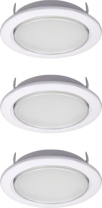 фото Точечный светильник JazzWay PGX70 40W GX70 IP20 белый (комплект из 3 шт)