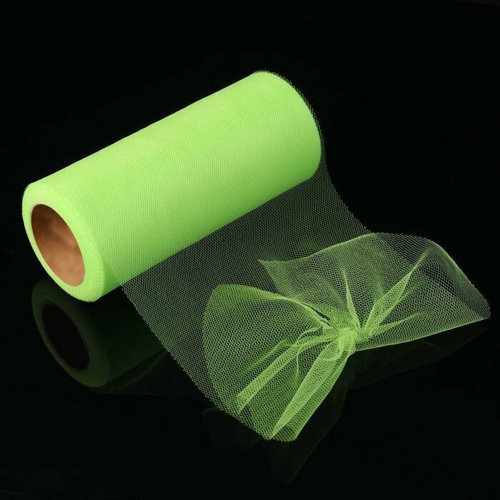 Фатин 15 см 11 1 г/кв. м 23 1 м цвет зелёный 3