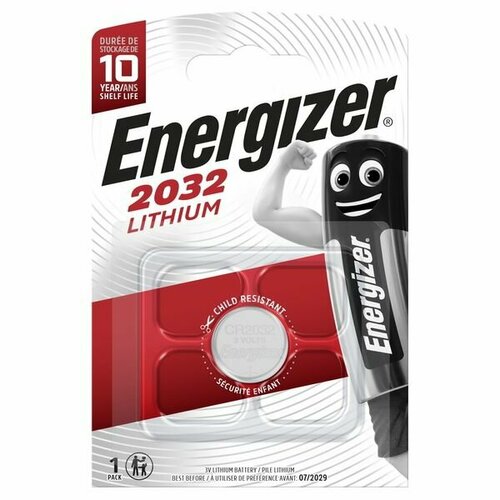 Батарейка CR2032 ENR Lithium FSB1 (1шт/бл) батарейка enr lithium cr 2016 fsb1 блистер 1 шт energizer e301021802