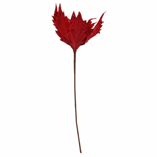 Цветок Artborne Пуансеттия 45см красная