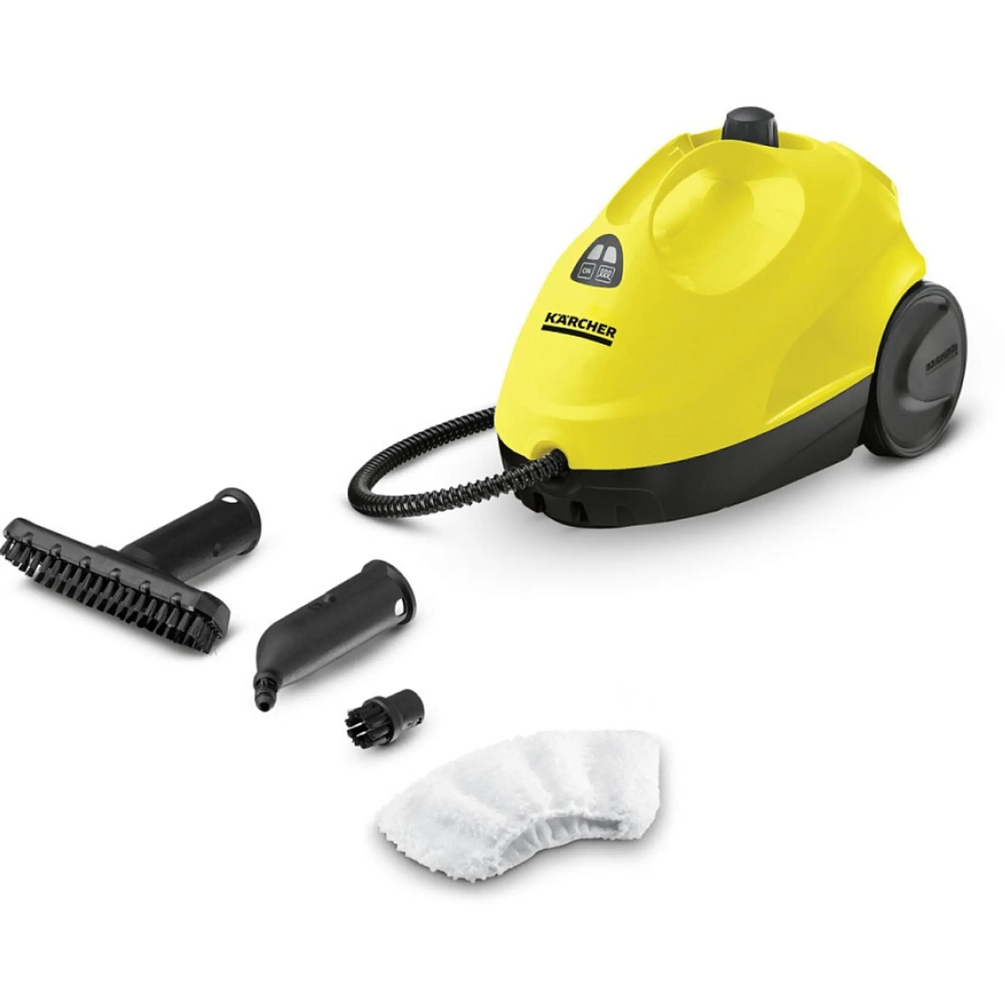 Пароочиститель напольный Karcher SC 2 1500Вт белый/черный