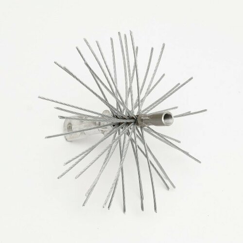 Ёрш Гибкий подход для дымоходов и вентеляций металлический с резьбой d150 1525₽