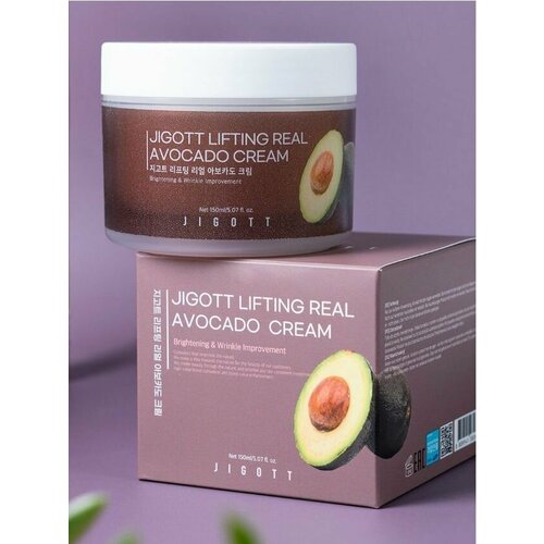 Jigott Lifting Real Avocado Cream Крем-лифтинг для лица с авокадо