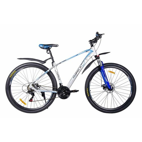 Велосипед NRG Bikes 29 TIGER 18" серебристый/синий