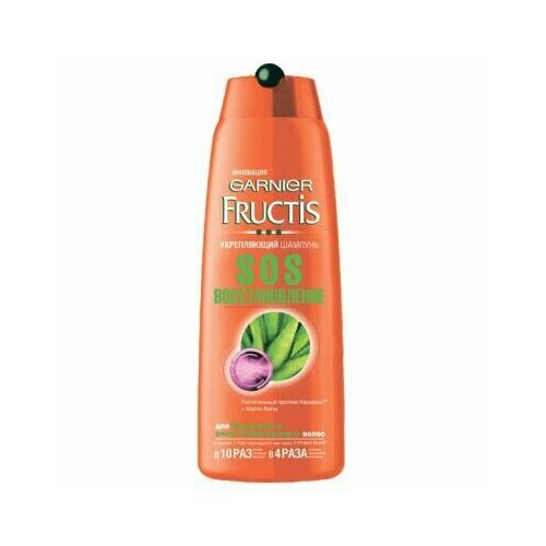 Garnier Fructis Шампунь для волос  Fructis, SOS Восстановление, укрепляющий, для секущихся и очень