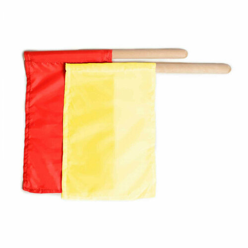 Флажки сигнальные в чехле желтыйкрасный 980₽