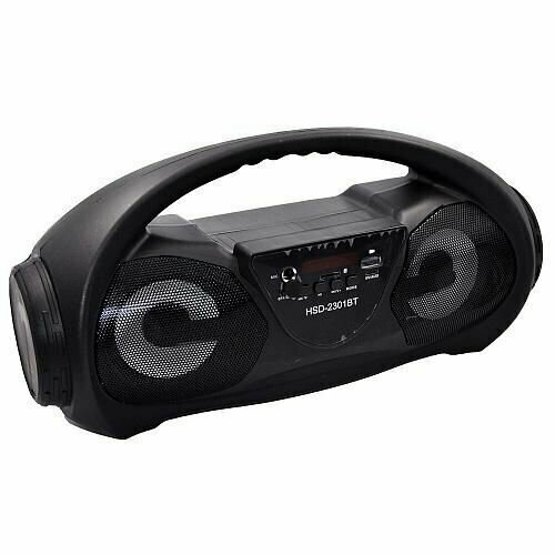 Колонка портативная OKFLY HSD-2301BT BLUETOOTH USB Micro SD FM MIC черный 260000₽