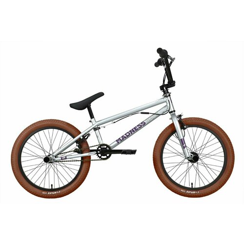 Велосипед Stark23 Madness BMX 3 серебристыйфиолетовыйкоричневый 2394000₽