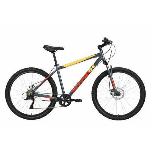 Велосипед Stark23 Respect 261 D Microshift серыйкрасныйжелтый 18 2039000₽