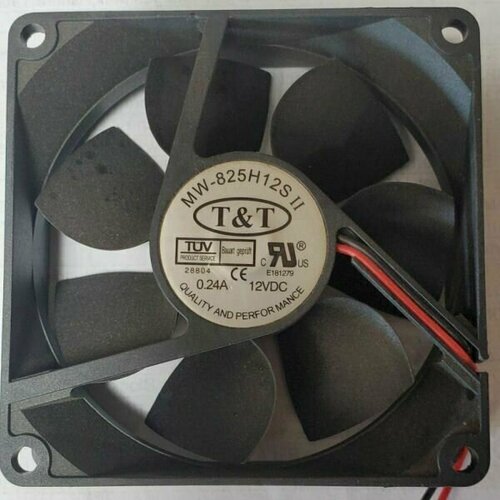 Вентилятор TT MW825H12S II 80 мм x 25 мм 024A 12V MW-825H12S 170000₽