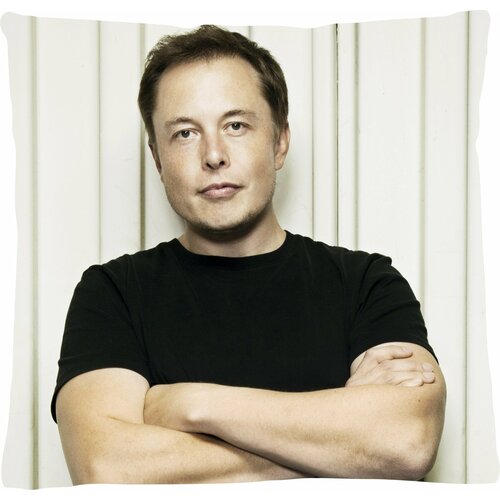Подушка квадратная Elon Musk Илон Маск