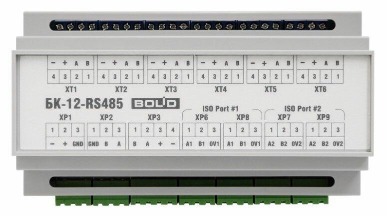 Блок коммутации Болид БК-12-rs485-01