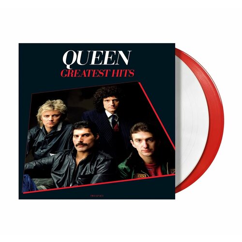 QUEEN - GREATEST HITS (2LP white and red) виниловая пластинка