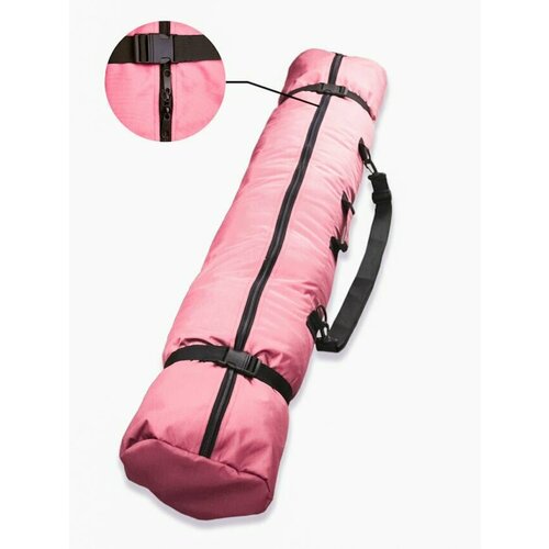 Чехол для горных лыж k.bag 180 см (Розовый) + Стяжка