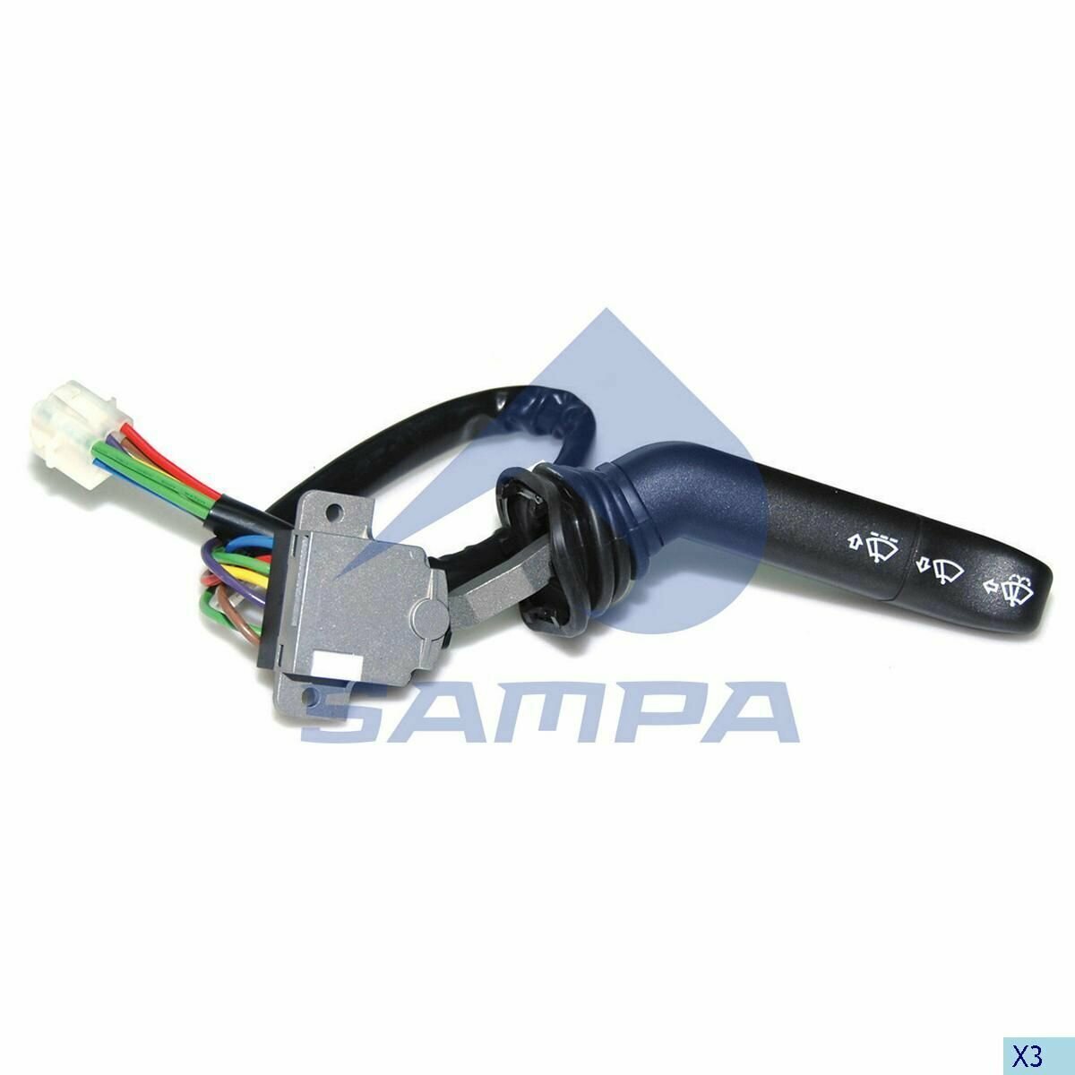 Переключатель подрулевой SCANIA 94-144 series стеклоочистителя SAMPA