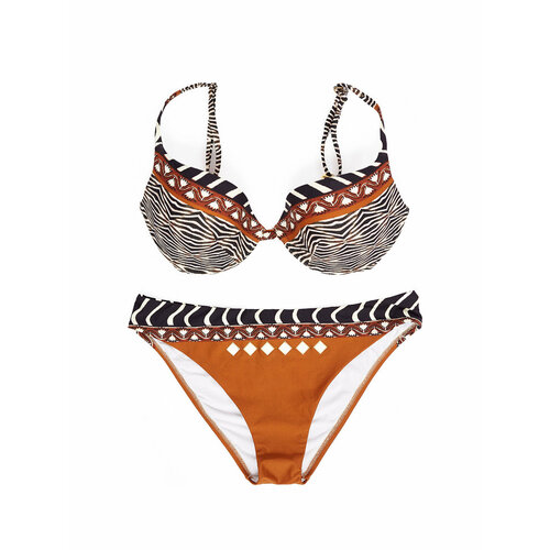 фото Купальник , размер 44, коричневый salsedine