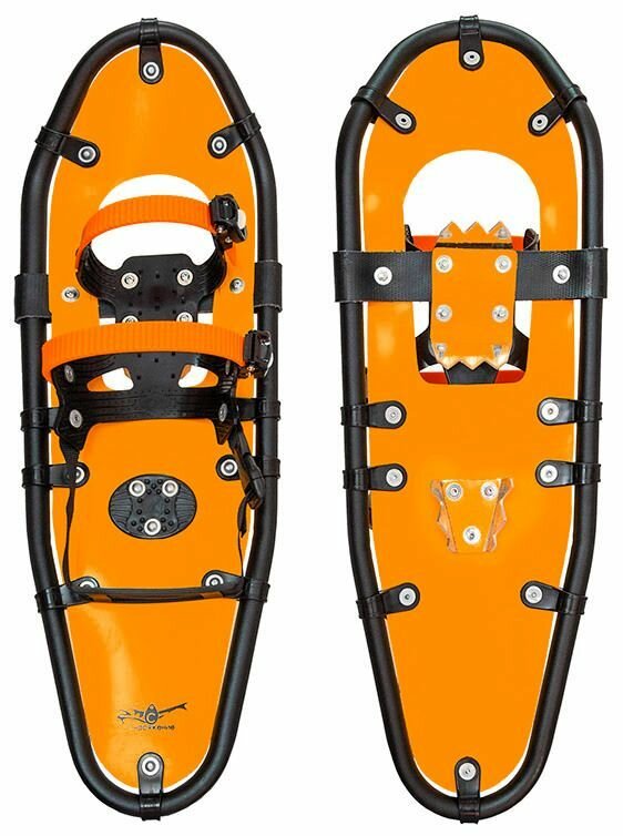 Снегоступы снаряжение 78*22 см оранжевые