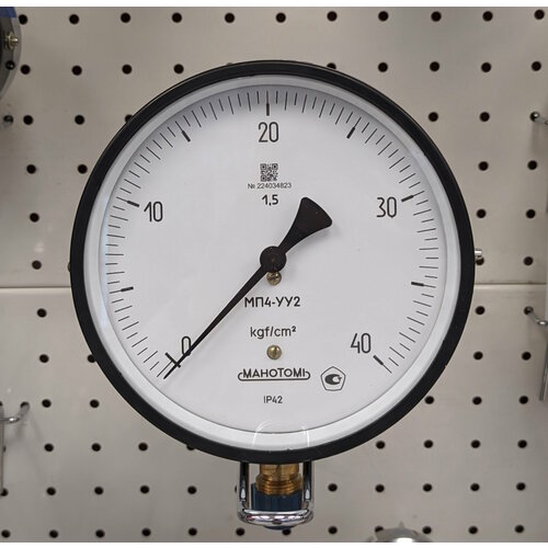 МП4-УУ2 - 40 кгс/см2 (4 МПа, 40 бар) IP42 М20х1,5 манометр технический