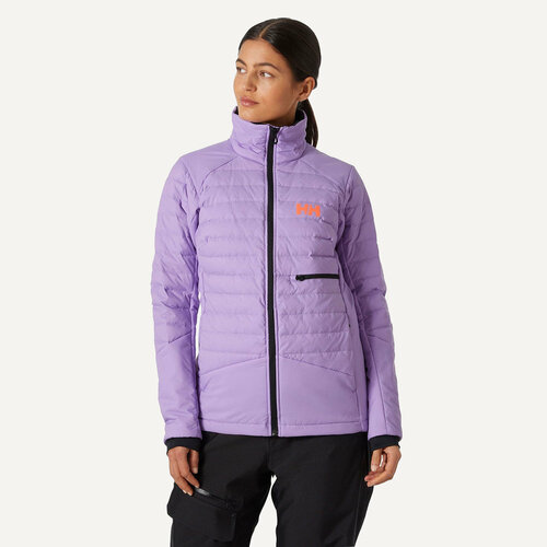 Куртка Helly Hansen, укороченный, размер L, фиолетовый