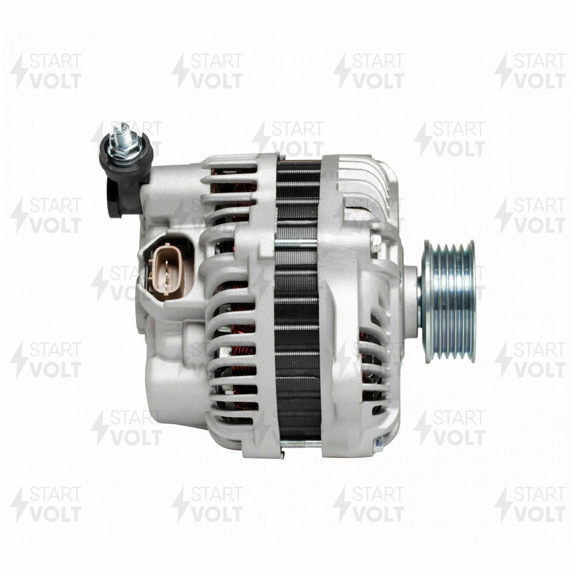 Генератор для автомобилей Subaru Impreza II (00-)/Forester II (02-)/Outback (03-)/Legacy IV (03-) 2.0i/2.5i 110A StartVolt - фото №9