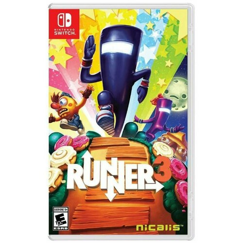 Runner3 (Nintendo Switch, редкая игра, картридж)