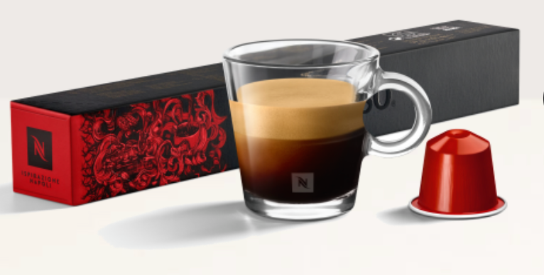 Кофе в капсулах Nespresso Ispirazione Napoli, интенсивность 13, 10 порций, 10 кап. в уп,