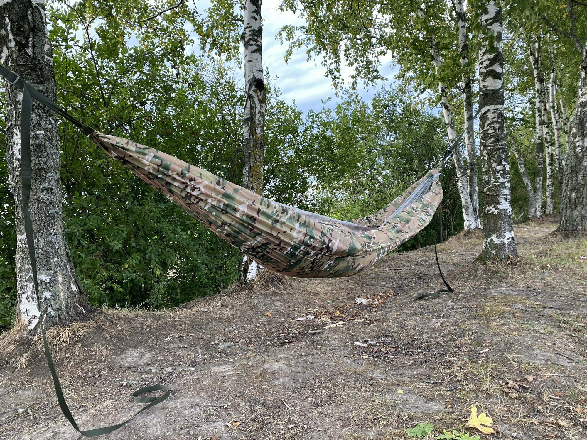 Гамак тактический ветровлагозащитный - фотография № 2