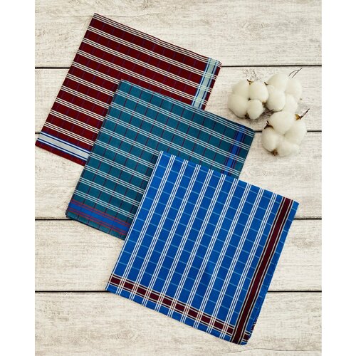 фото Носовой платок , красный renatex