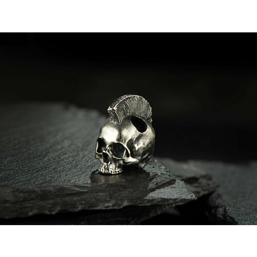 Бусина для темляка Бусина на темляк череп с ирокезом 1490₽