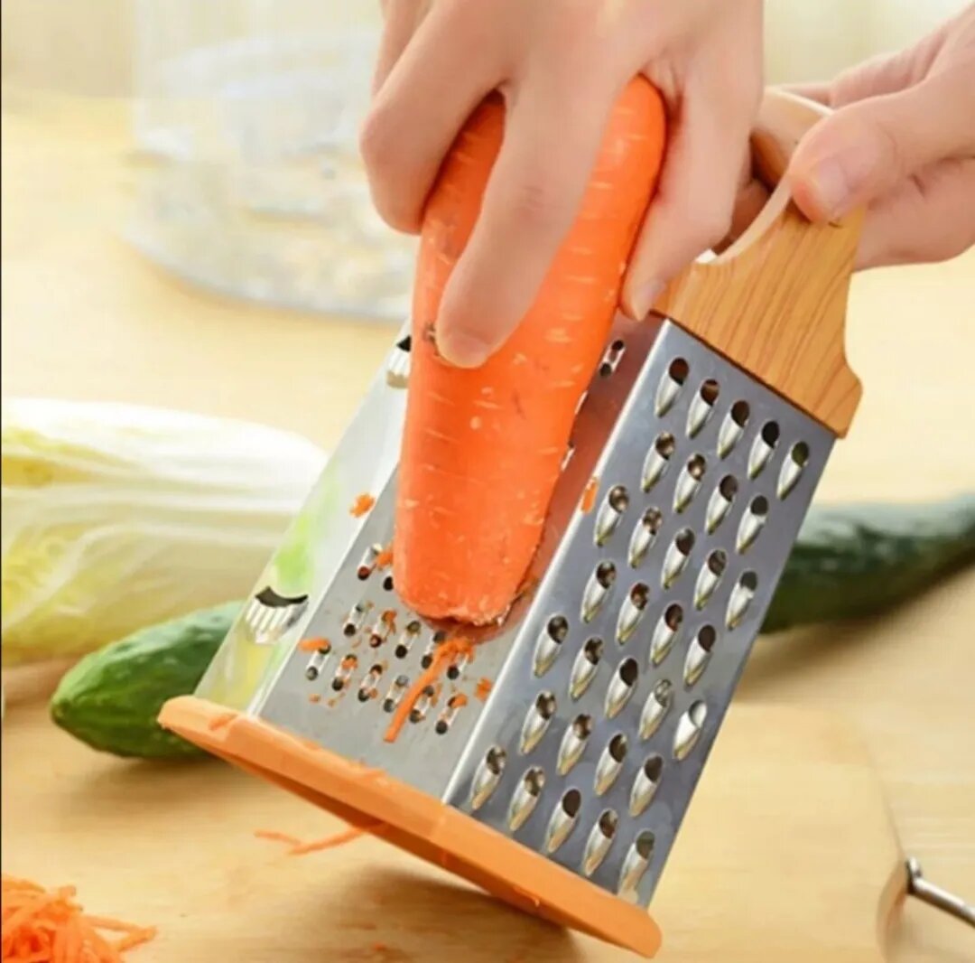 Овощерезка "Grater" - терка с 6 гранями для овощей, фруктов и сыра - фотография № 5