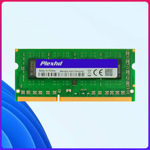 SODIMM DDR3 8GB 1600MHz (PC3-12800) Plexhd модуль памяти qumo ddr3 dimm 1600mhz pc3 12800 8gb qum3u 8g1600c11r