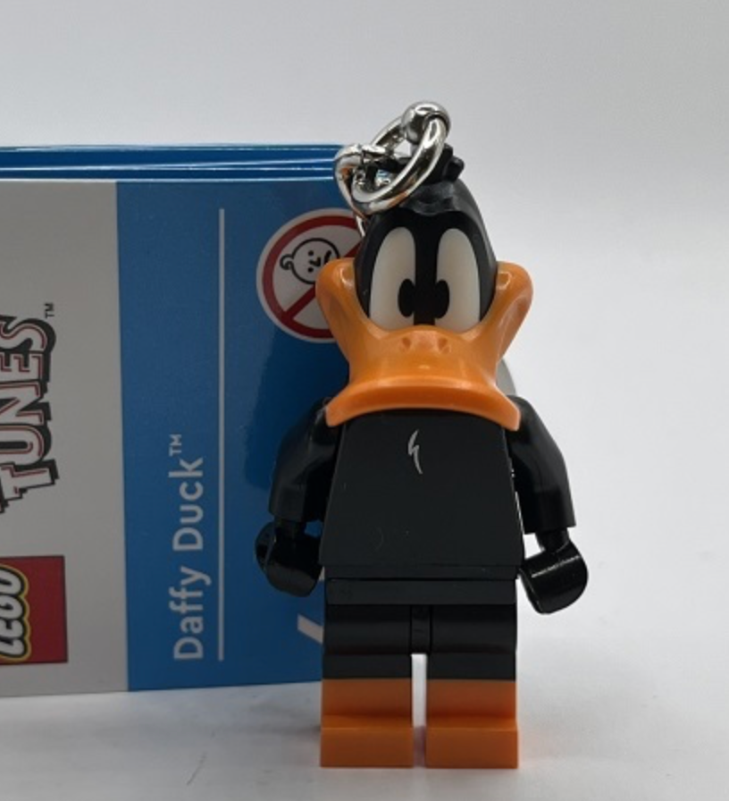 Брелок LEGO Брелок Лего Looney Tunes - Лего Даффи Дак