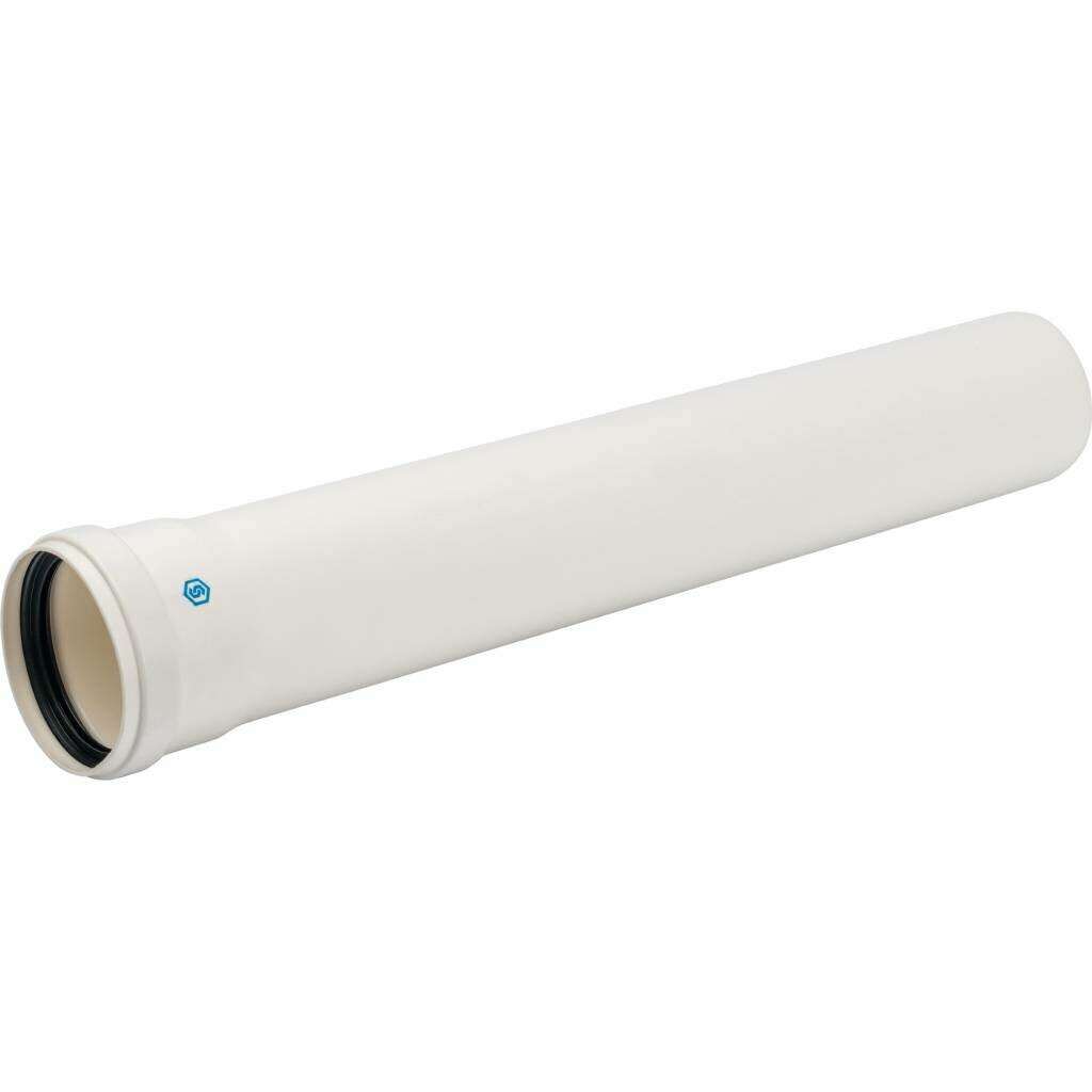 фото Элемент дымохода STOUT конденсац. труба 500 мм DN80 м/п PP-FE SCA-8080-000500