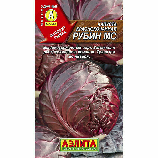 Семена капусты краснокочанной 