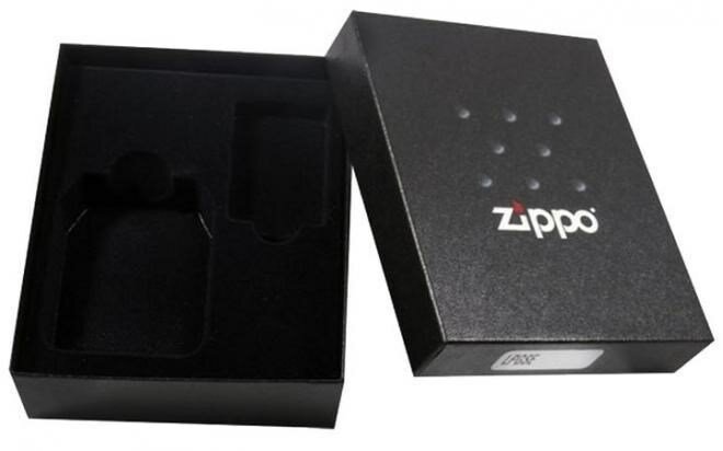 Подарочная коробка для набора (зажигалка + чехол) Zippo