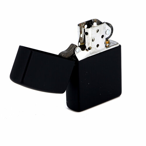 Зажигалка Zippo Classic 218 Blacke Matte черная матовая ZIPPO-218