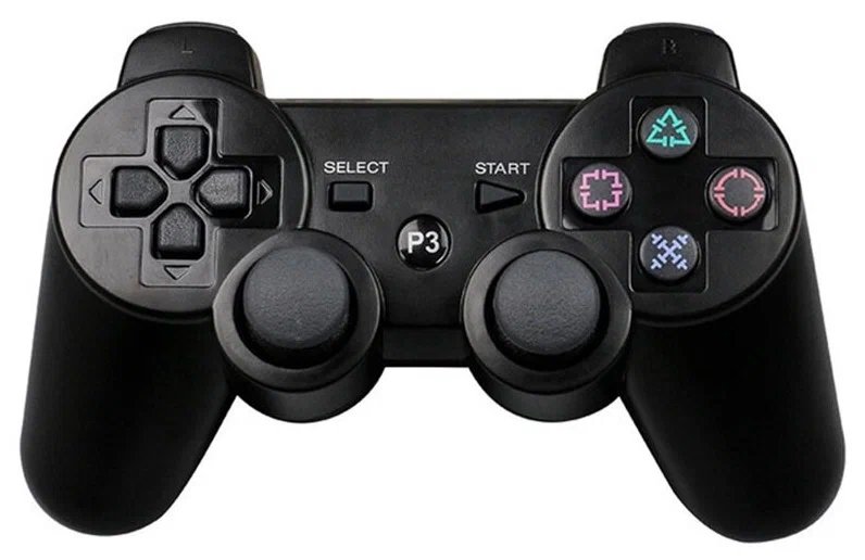 Беспроводной джойстик / геймпад / контроллер для PS3 (Bluetooth) Черный / геймпад