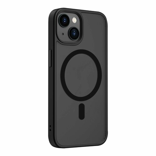 Чехол WIWU MagSafe Protective Phone case for iPhone 15 Plus 6.7" FGG-011 (Black) черный
