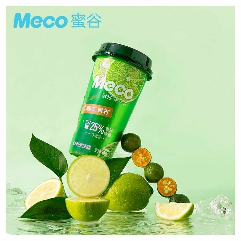 Холодный чай "Тайский лайм" MECO (Ящик / 15 шт) - фотография № 6