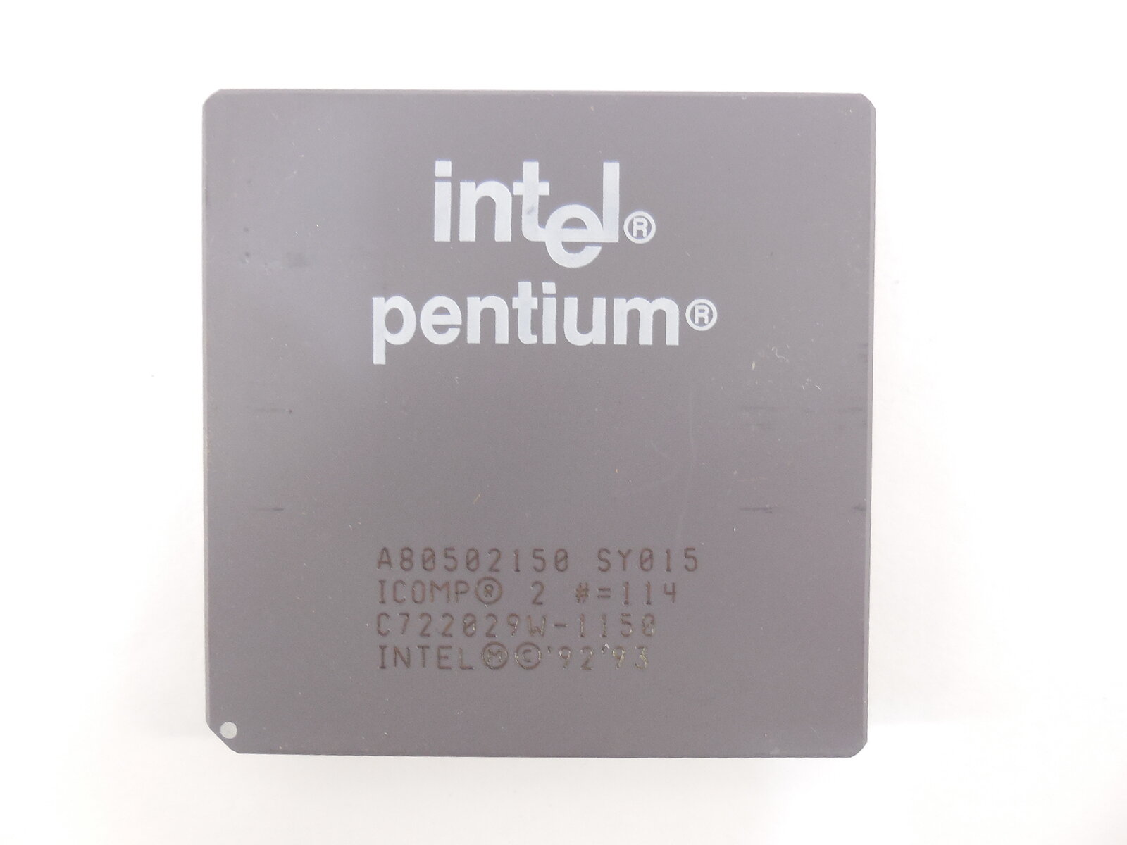 Винтаж! Процессор Socket 7 Intel Pentium 150MHz