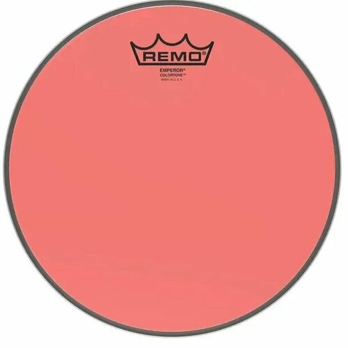 Пластик для барабана REMO BE-0313-CT-RD remo be 0313 ct og 13 emperor colortone пластик 13 для барабана оранжевый