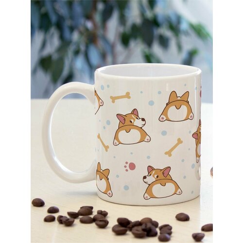 Кружка Корги, 330 мл, 1 шт.