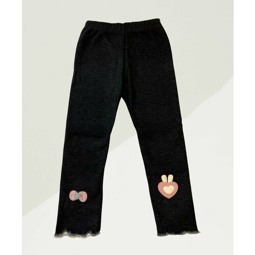 фото Брюки , размер 100, черный без бренда