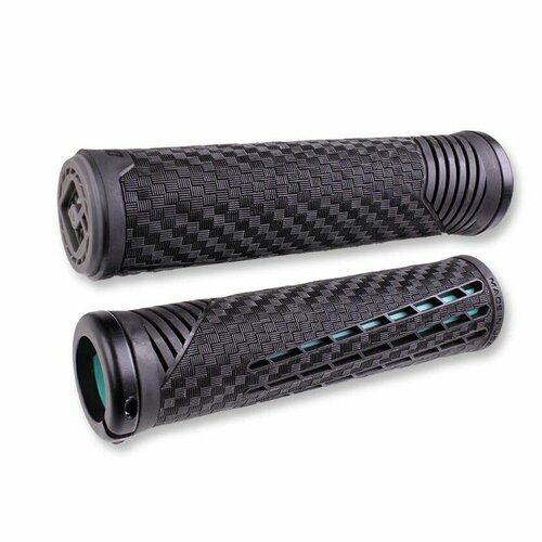 Ручки (грипсы) на руль ODI CF Grips V2.1 Black Mint, Lock-On, 135 mm
