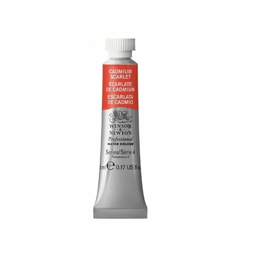 Winsor&Newton Акварель художественная, 5 мл, алый кадмий sela25